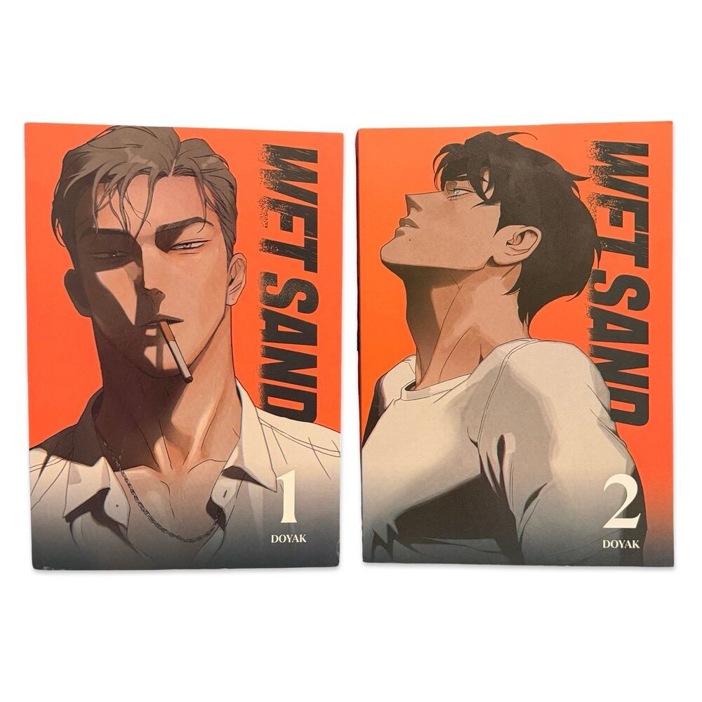 Wet Sand Vol 1 & 2 Set DOYAK BL Manhwa Boys Love Manga Yaoi Books